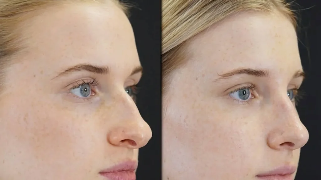 rhinoplasty before and after 