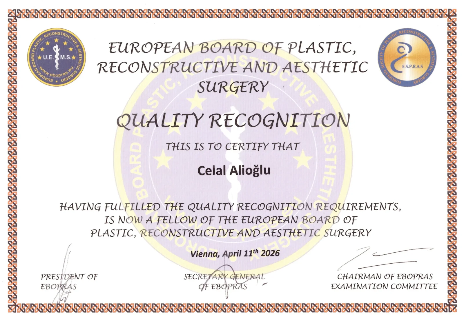 Op. Dr. Celal Alioğlu