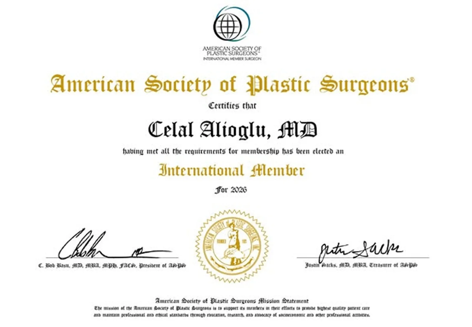 Op. Dr. Celal Alioğlu